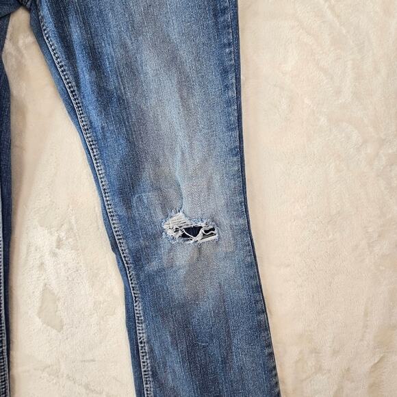 Silver Jeans Suki Mid Bootcut W29 L33 women’s distressed western rodeo boot - Picture 8 of 15